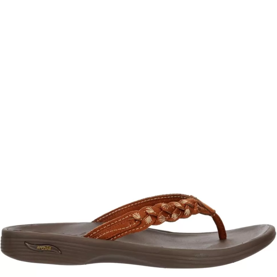 Women SKECHERS Flat Sandals^ Womens Arch Fit Maui Sandal