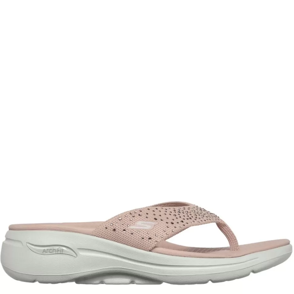 Women SKECHERS Flip Flops^ Womens Dazzle- Arch Fit Flip Flop Sandal