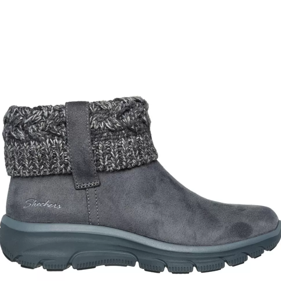 Women SKECHERS Bootie & Ankle Boots^ Womens Easy Going Cozy Ankle Boot