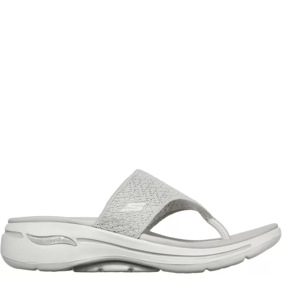 Women SKECHERS Flip Flops^ Womens Go Walk - Arch Fit Flip Flop Sandal