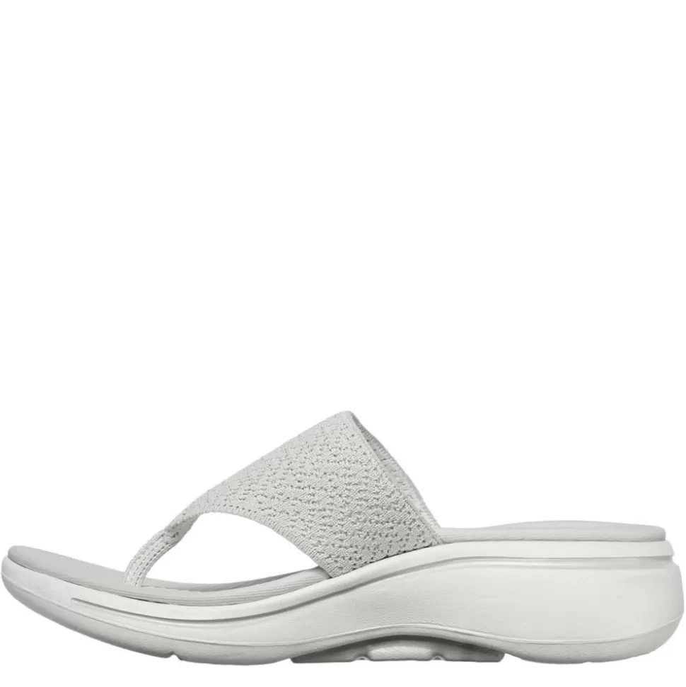 Women SKECHERS Flip Flops^ Womens Go Walk - Arch Fit Flip Flop Sandal