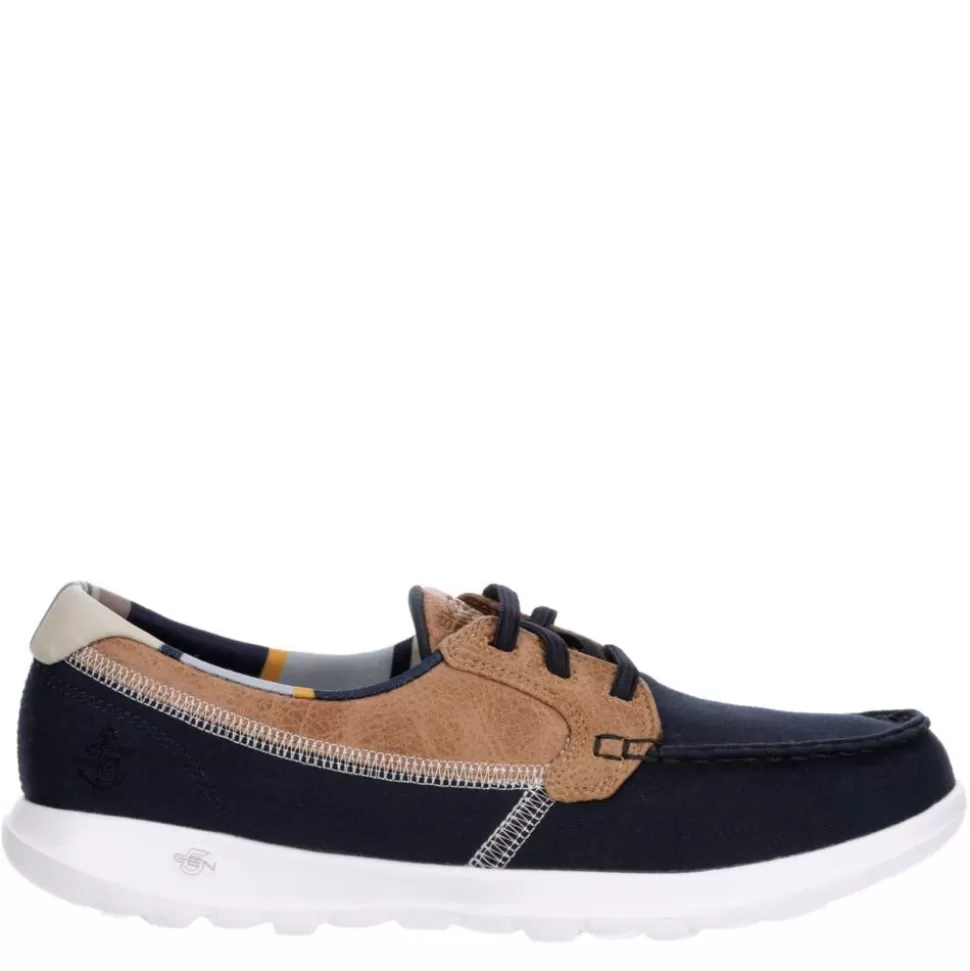 Women SKECHERS Boat Shoes^ Womens Go Walk Lite Playa Vista Boat Shoe