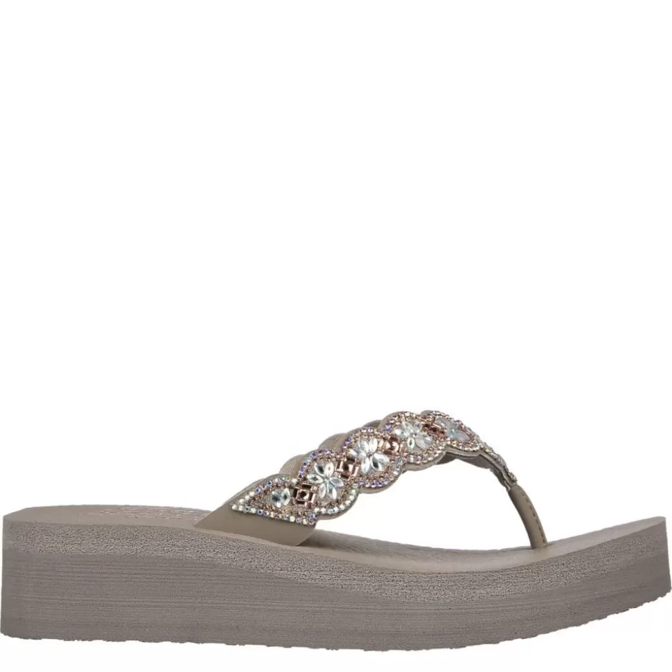 Women SKECHERS Flat Sandals^ Womens Happy Spring Flip Flop Sandal