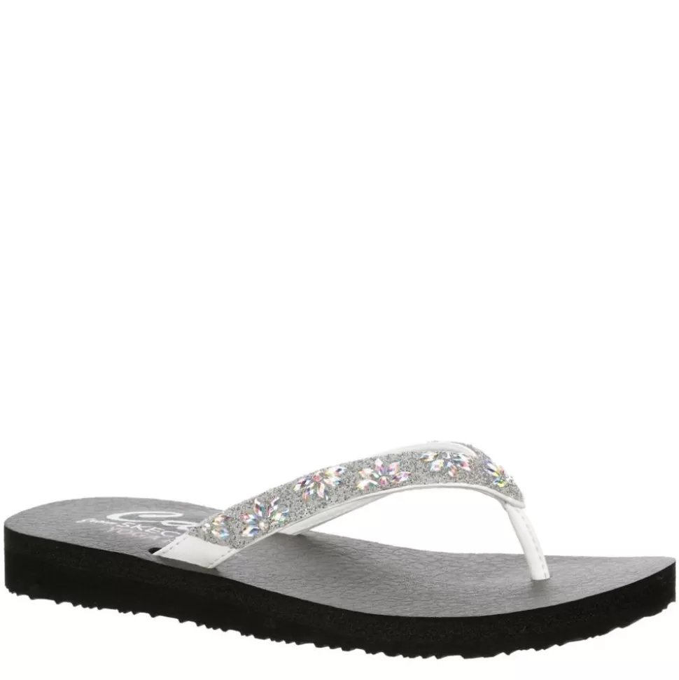 Women SKECHERS Flat Sandals^ Womens Love Letter Flip Flop Sandal