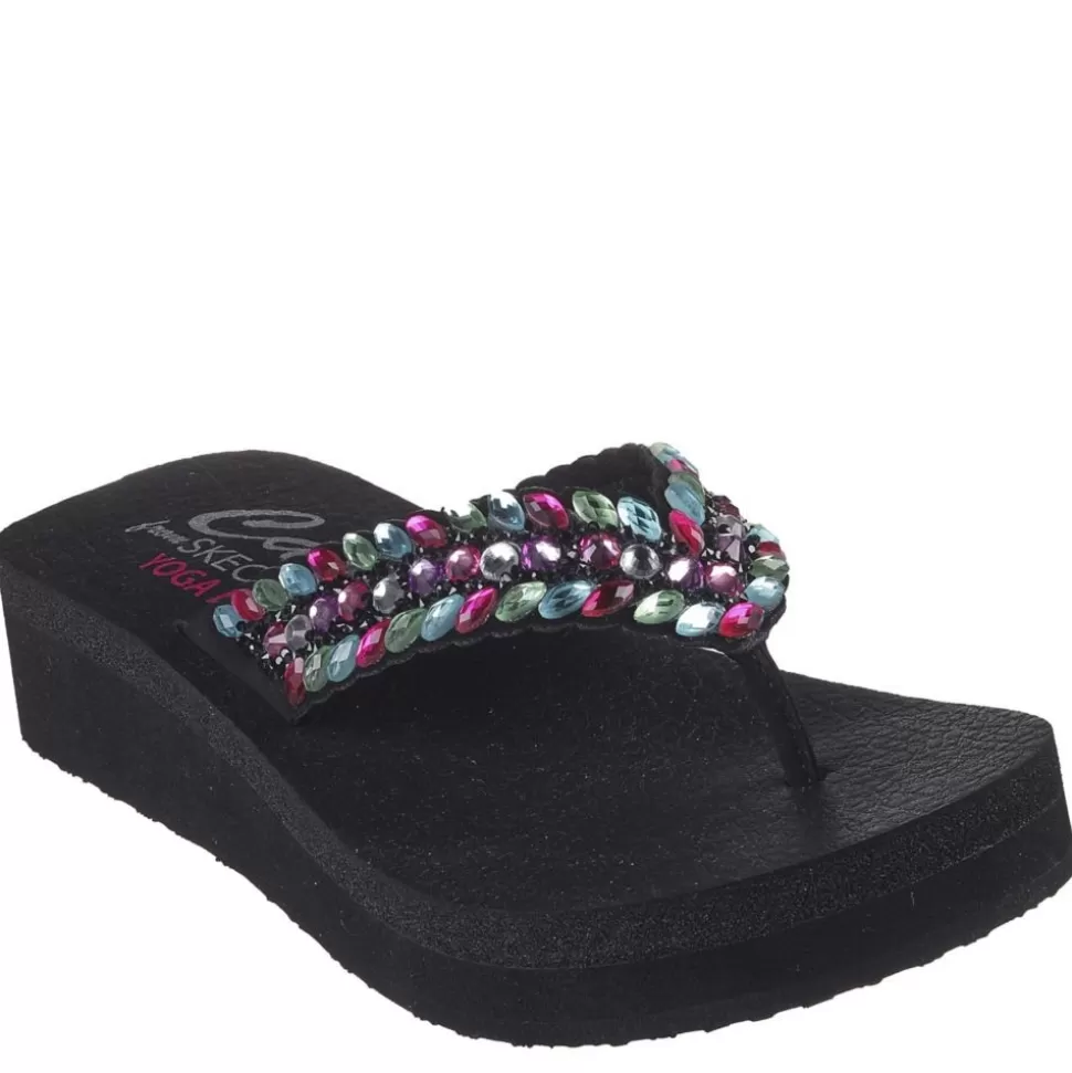 Women SKECHERS Flip Flops^ Womens Lovely Oasis Flip Flop Sandal