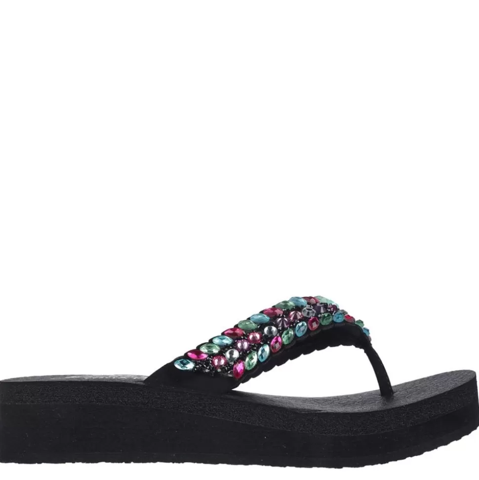 Women SKECHERS Flip Flops^ Womens Lovely Oasis Flip Flop Sandal