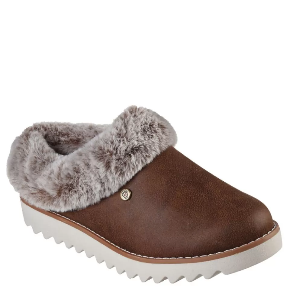 Women SKECHERS Slippers^ Womens Mountain Kiss Winter Rock Slipper