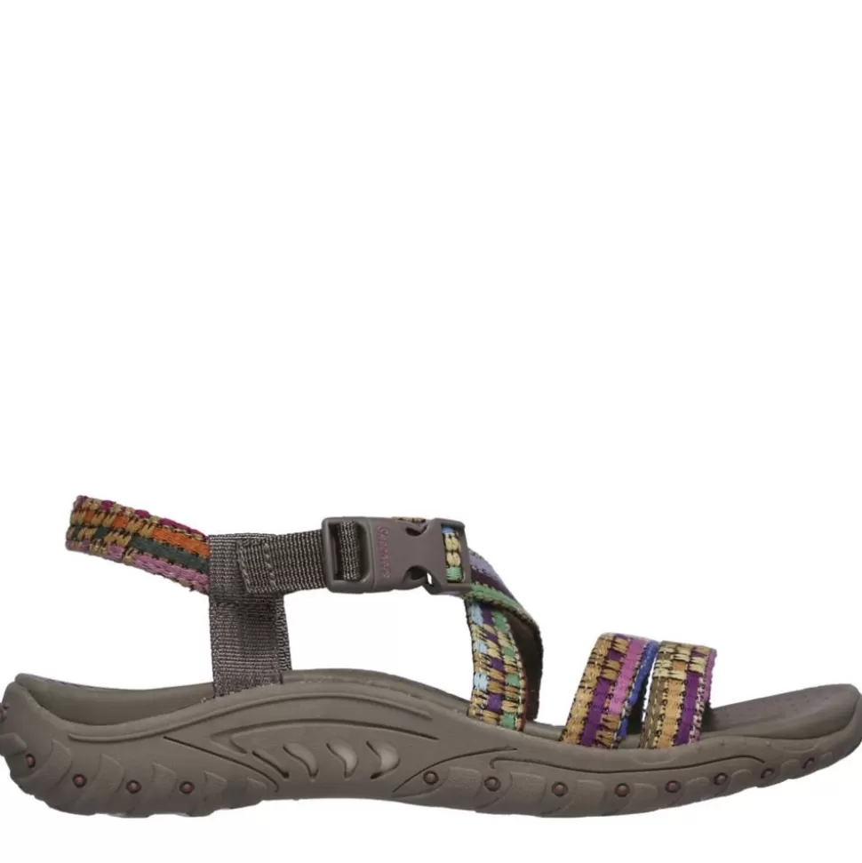 Women SKECHERS Outdoor Sandals^ Womens Reggae Sew Me Outdoor Sandal