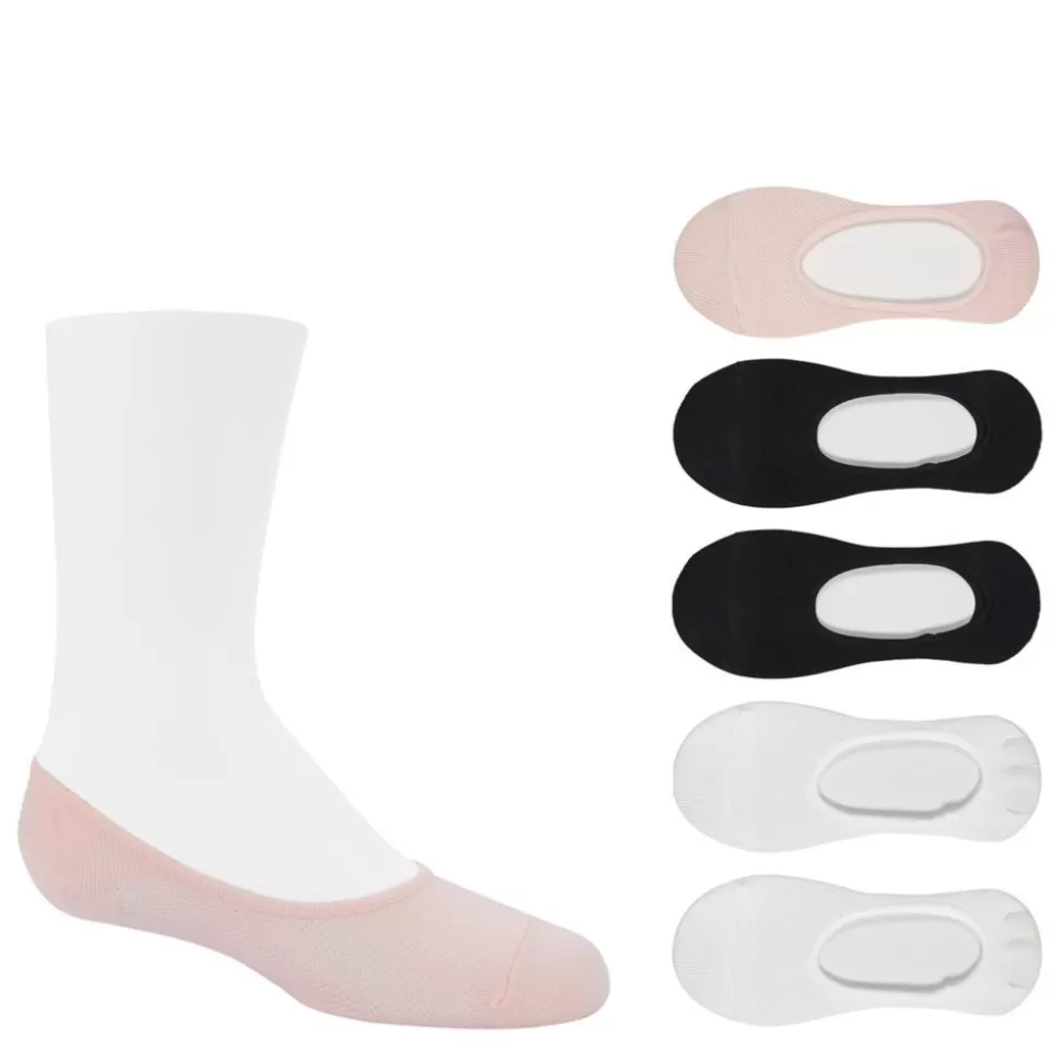 SOF SOLE Accessories^ Girls Solid Liner Socks 5 Pairs