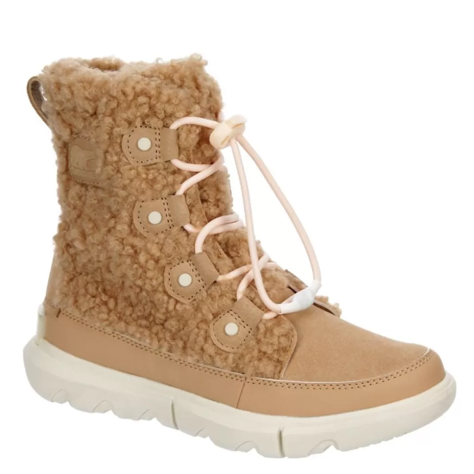SOREL Boots^ Girls Little-Big Kid Explorer Cozy Wp Snow Boot