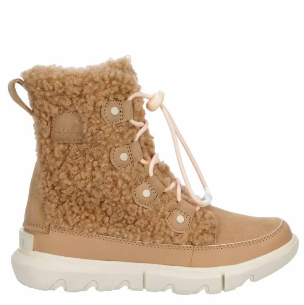 SOREL Boots^ Girls Little-Big Kid Explorer Cozy Wp Snow Boot