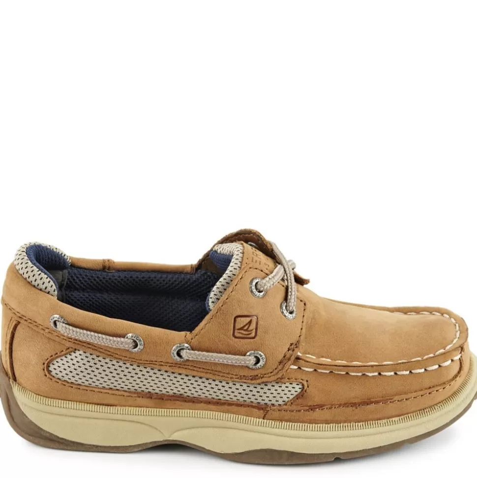 SPERRY Uniform Shoes^ Boys Little-Big Kid Lanyard Boat Shoe