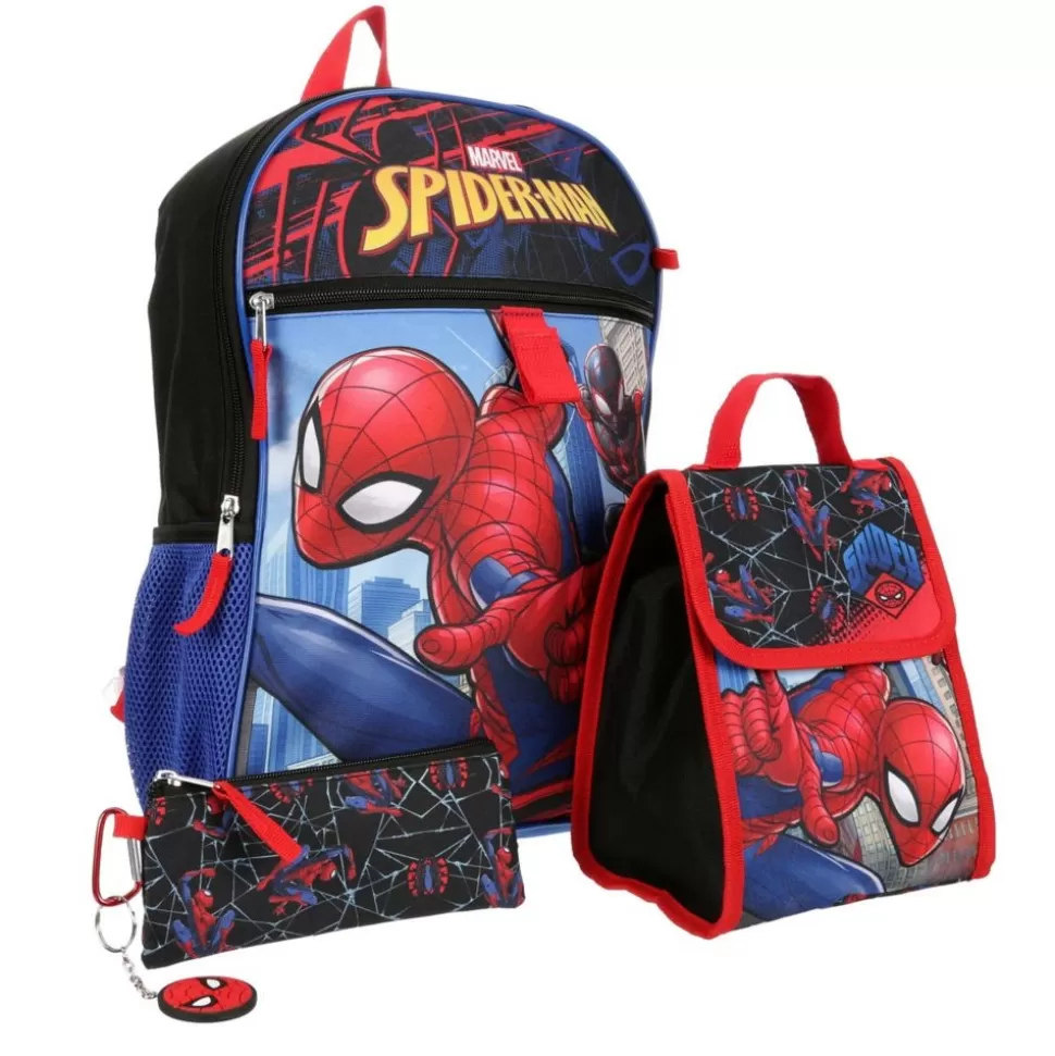 SPIDERMAN Accessories^ Boys 5 Piece Set