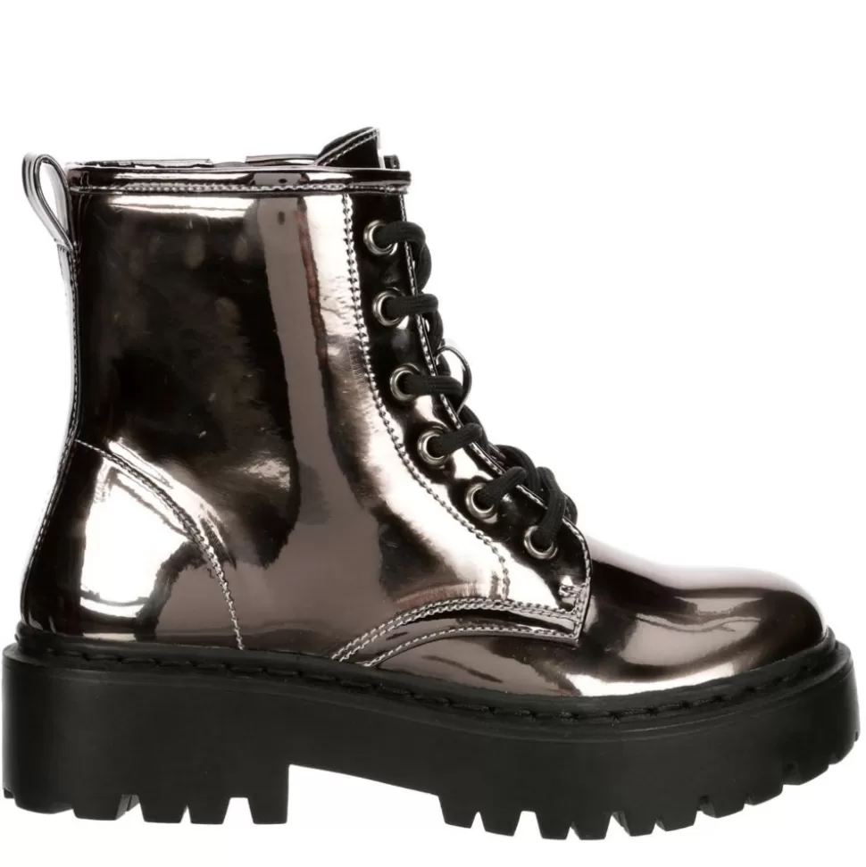 STEVE MADDEN Boots^ Girls Little-Big Kid Jrockk Combat Boot