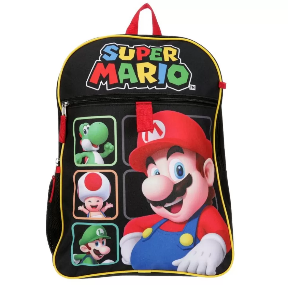 Super Mario Accessories^ Boys 5 Piece Set