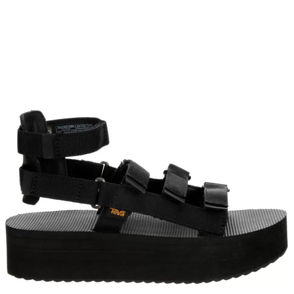 Women TEVA Platform Sandals^ Womens Flatform Mevia Platform Sandal