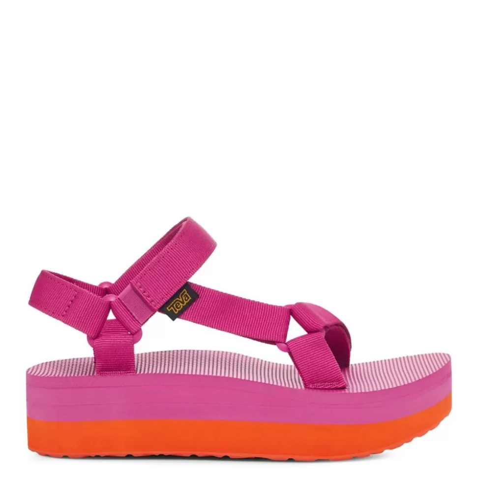 Women TEVA Platform Sandals^ Womens Flatform Universal Platform Outdoor Sandal