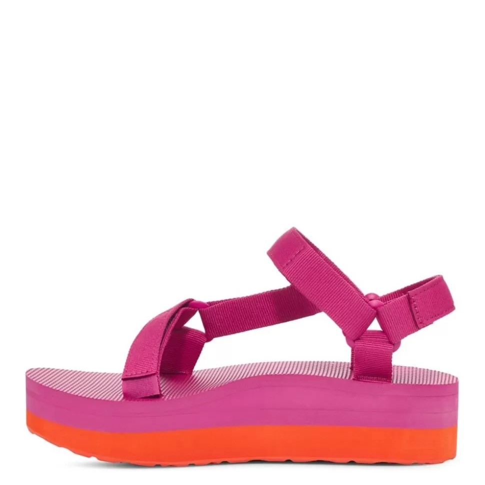 Women TEVA Platform Sandals^ Womens Flatform Universal Platform Outdoor Sandal