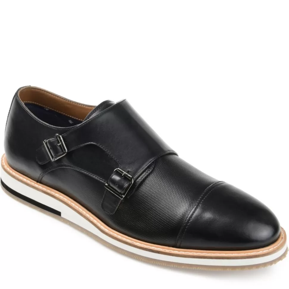 Men THOMAS & VINE Oxfords^Thomas & Vine Mens Thatcher Monk Strap