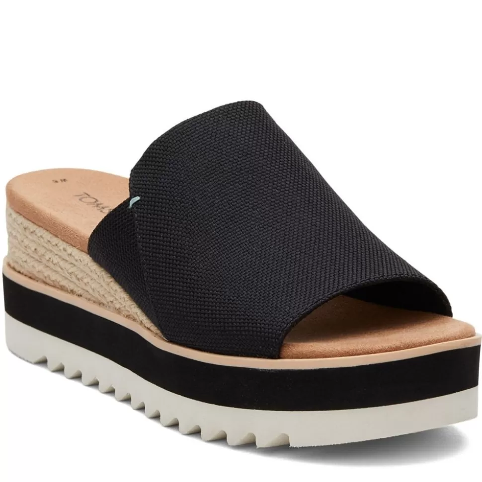 Women TOMS Platform Sandals^ Womens Diana Mule Sandal