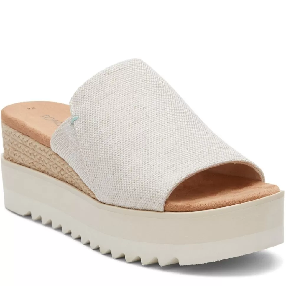 Women TOMS Platform Sandals^ Womens Diana Mule Sandal