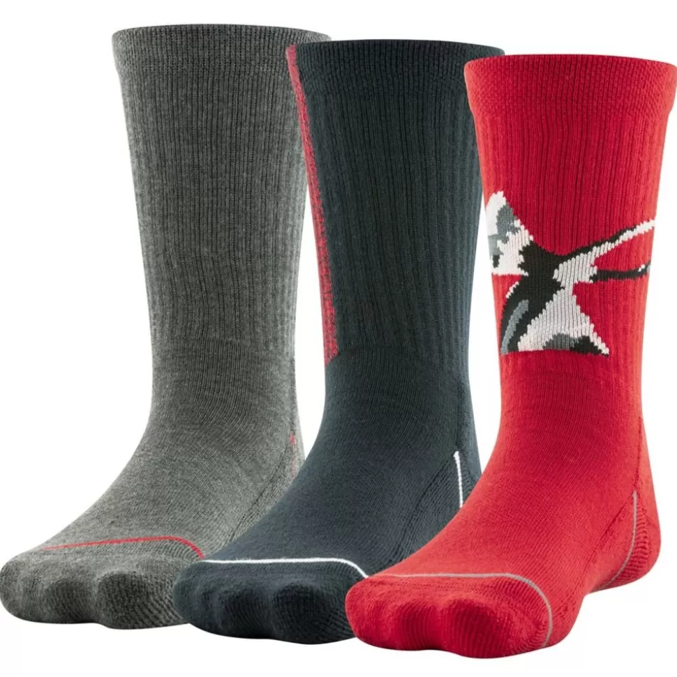 UNDER ARMOUR Accessories^ Boys Phenom Crew Socks 3 Pairs