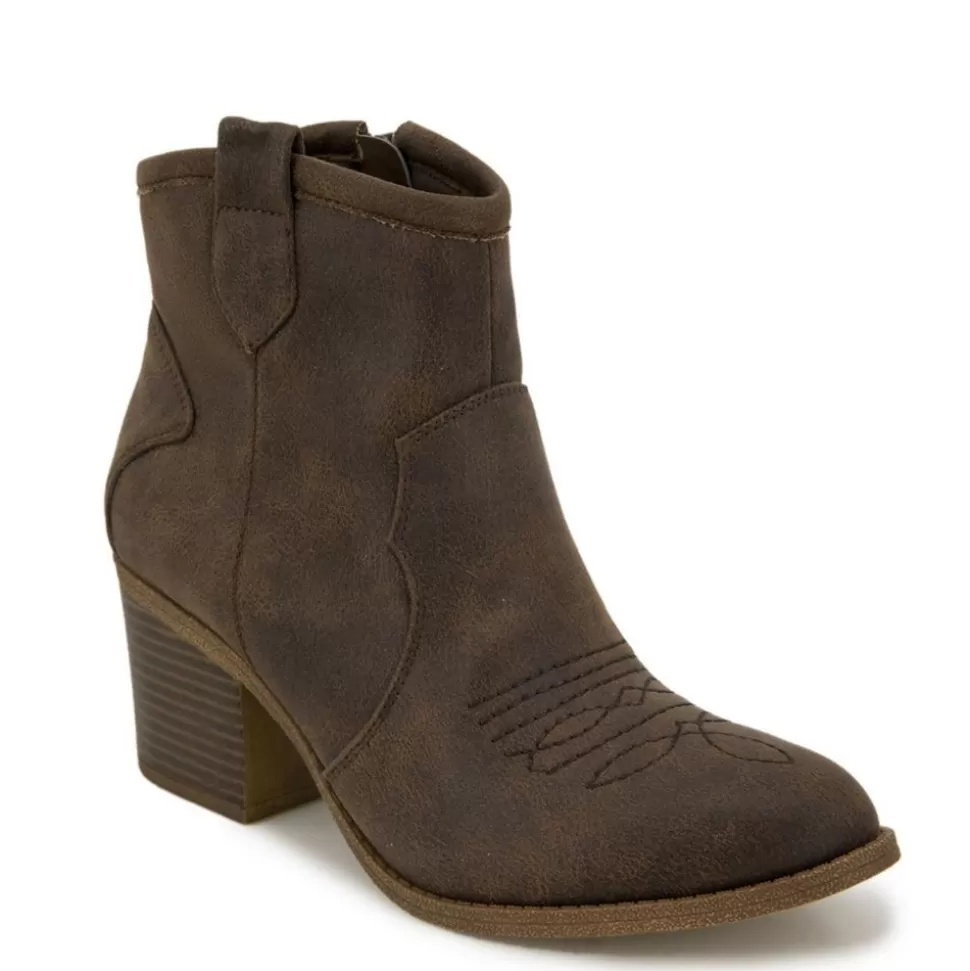 Women UNIONBAY Western Boots^ Womens Cowgal Ankle Boot