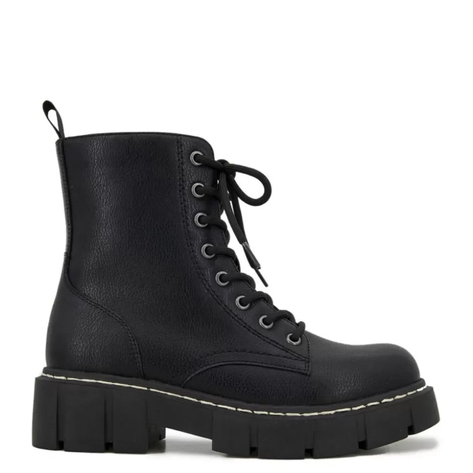 Women UNIONBAY Combat & Rugged Boots^ Womens Lester Combat Boot