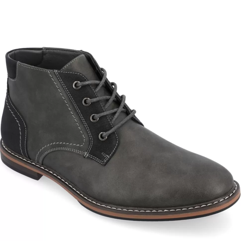 Men VANCE CO Chukka Boots^ Mens Franco Wide Boot