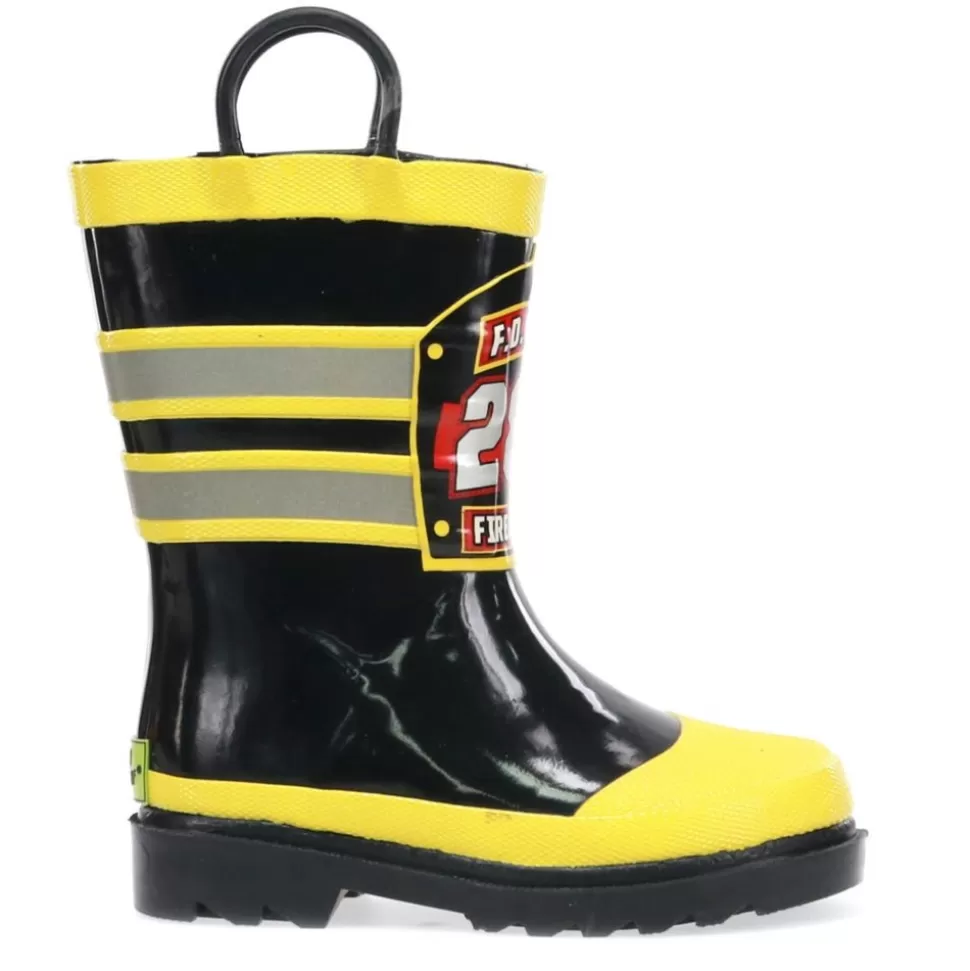 WESTERN CHIEF Boots^ Boys Infant F.D.U.S.A Firechief Rain Boot