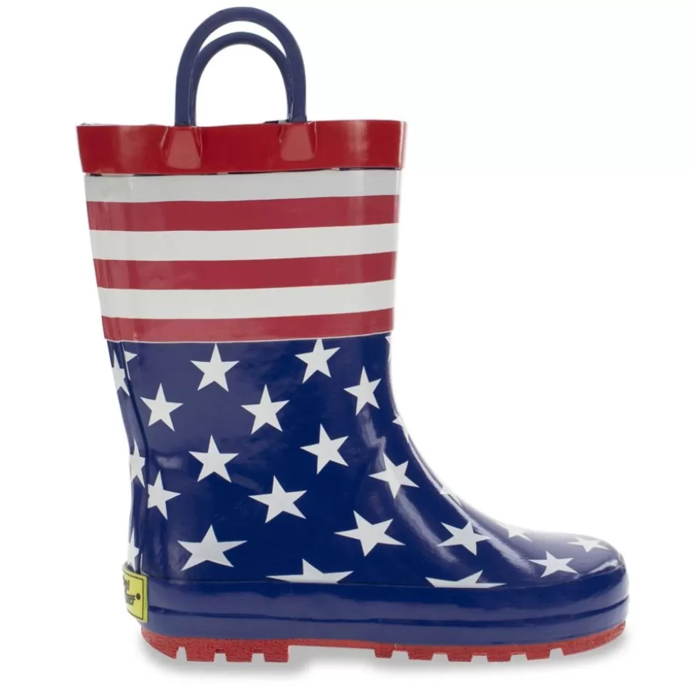 WESTERN CHIEF Boots^ Boys Old Glory Rain Boot