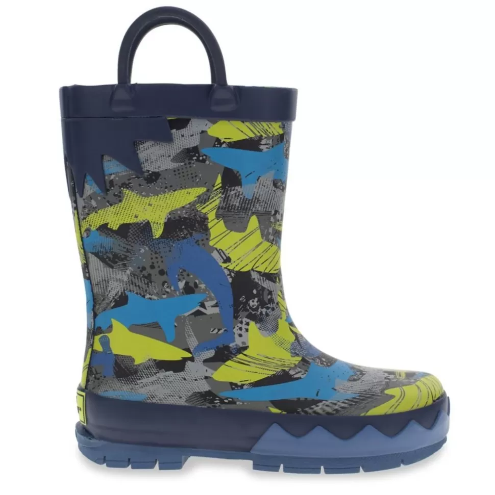 WESTERN CHIEF Boots^ Boys Sharky Frenzy Rain Boot