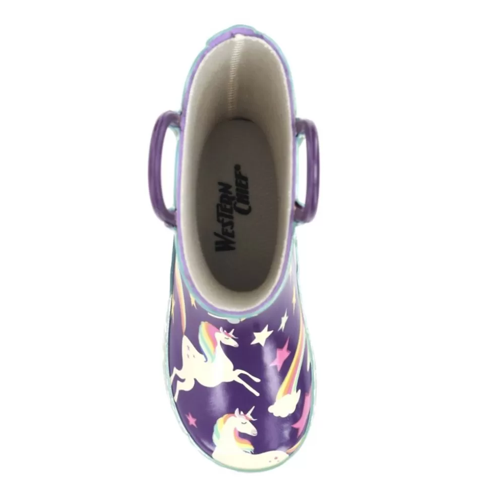 WESTERN CHIEF Boots^ Girls Infant Unicorn Dreams Rain Boot