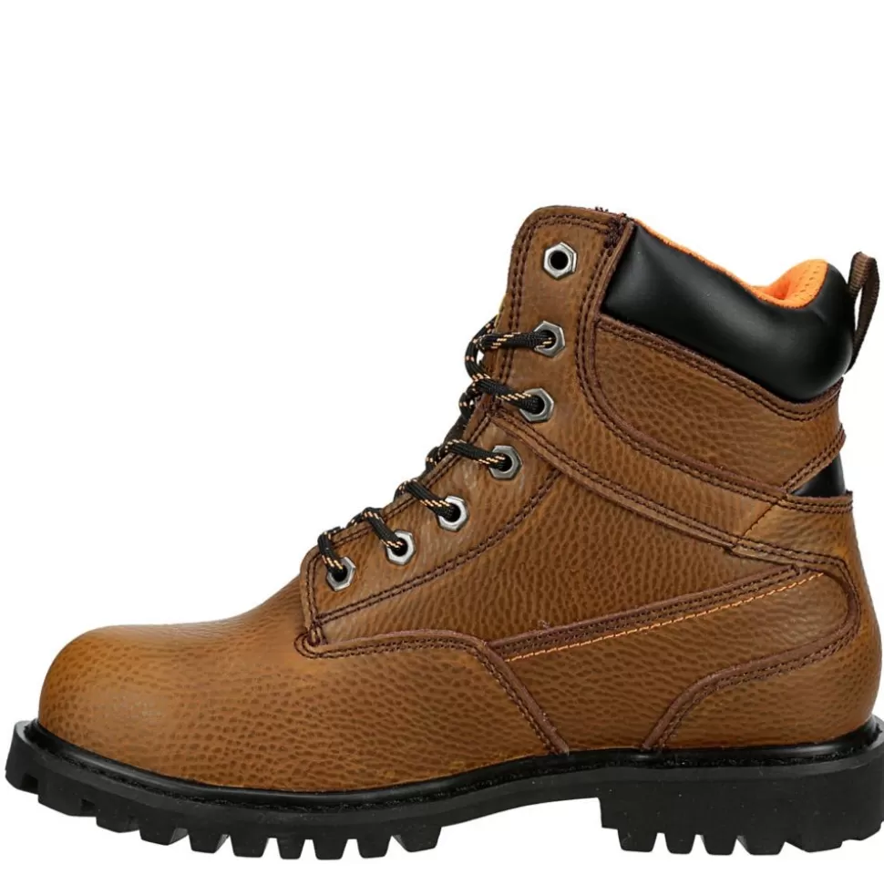Men WORK MASTER Work Boots^ Mens Mt. Prospect Bl Work Boot